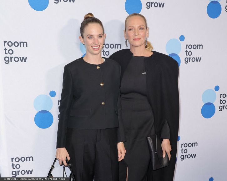 Maya Ray Thurman Hawke z mamą, Umą Thurman