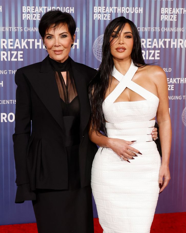 Kris Jenner i Kim Kardashian w 2024 roku