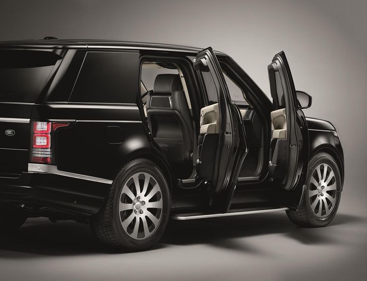 Opancerzony Range Rover Sentinel od Special Vehicle