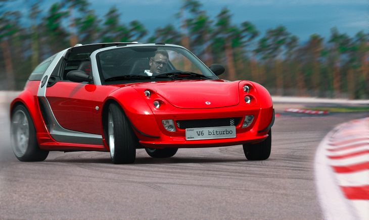 smart roadster coupe V6 Biturbo by Brabus