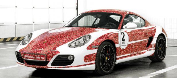 Kolejni fani, kolejne auto Porsche Cayman S w miniaturach