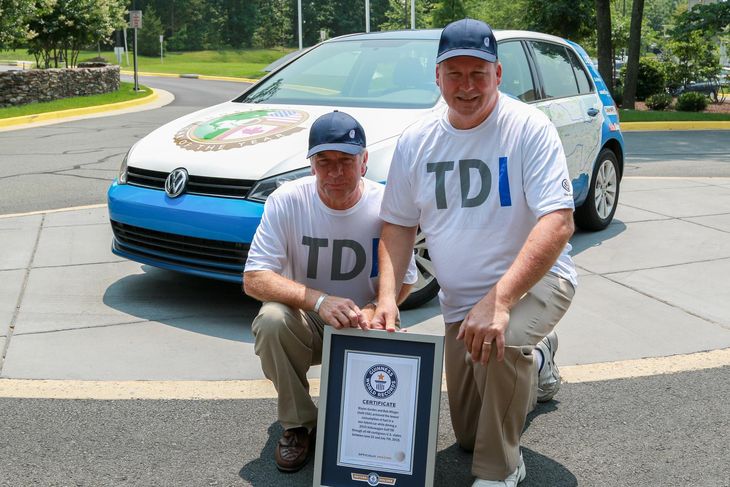 Rekord zużycia paliwa Volkswagenem Golfem TDI Autokult.pl