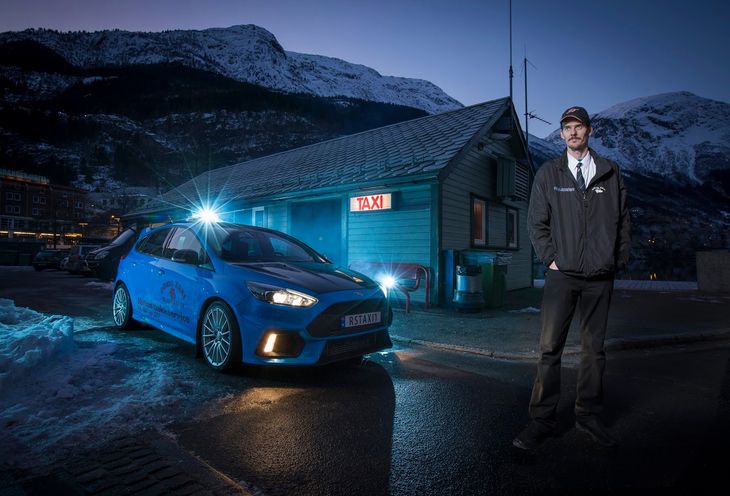 Pierwszy taki Ford Focus RS. Służy w Norwegii jako