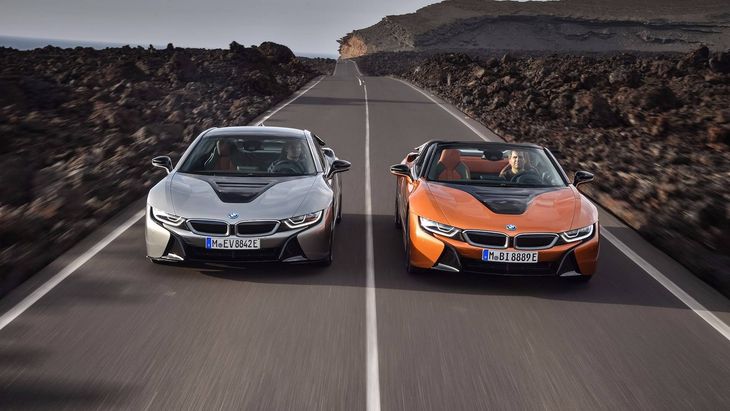 Nowe BMW i8 Roadster więcej mocy, mniej karoserii