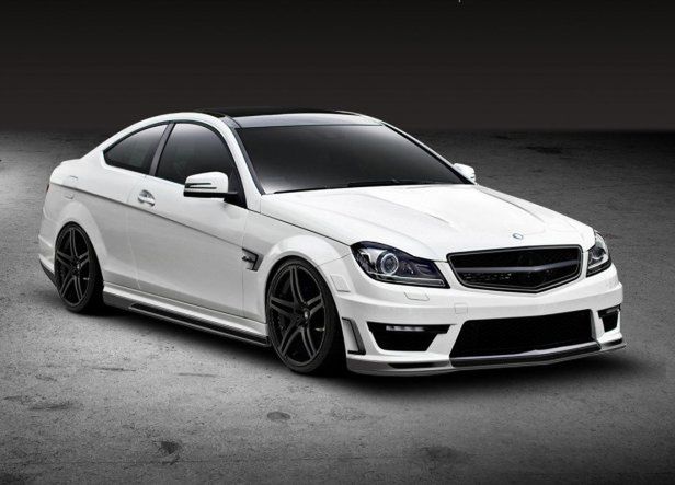 Mercedes Benz C63 Amg Coupe Z Pakietem Vorsteiner Na Rok 12 Autokult Pl