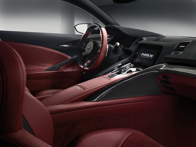 Honda/Acura NSX Concept poprawiona wersja koncepcyjna