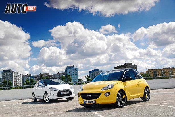 Opel Adam Slam 1 4 100 Km Vs Citroen Ds3 Cabrio 1 6 Thp Sport Chic Miejska Moda Test Autokult Pl Autokult Pl