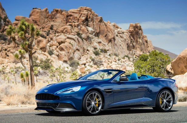 Aston Martin vanquish volante - beauty and extravagance