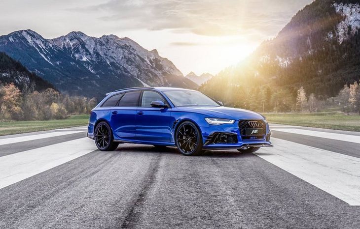 Audi RS6 Nogaro Edition ABT. Немецкий проект шокирован мощностью