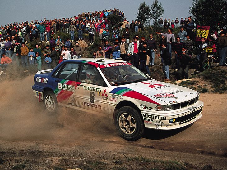 Mitsubishi Galant VR-4 Rally Car