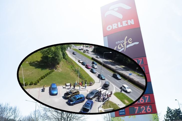 Kierowcy protestowali przeciw wysokim cenom paliw