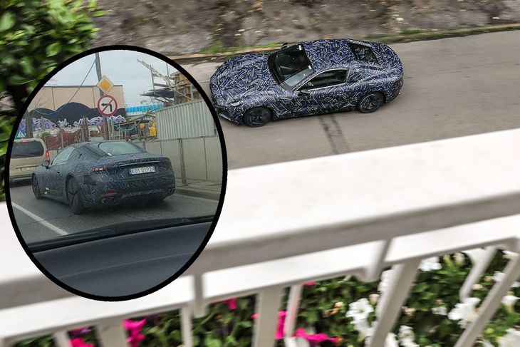 Zamaskowane Maserati GranTurismo na ulicach Krakowa