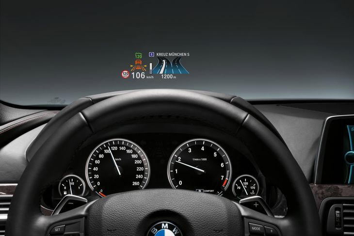 BMW prezentuje kolorowy Head-Up Display (HUD) | Autokult.pl