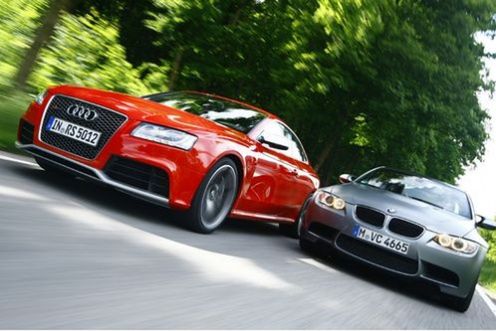 Audi RS5 vs BMW M3 - kolejne starcie supercoupe wideo | Autokult.pl