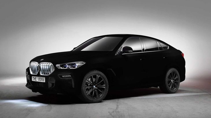 Bmw X6 Vantablack Lakier Material Zdjecia Swiatlo Autokult Pl