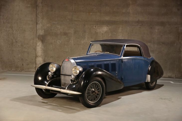 Коллекция Bugatti найден после многих лет. Она принадлежала бельгийскому художнику