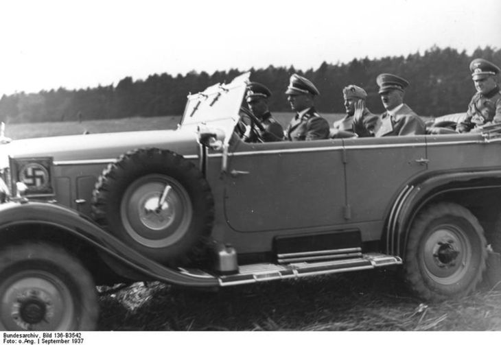 Samochody Adolfa Hitlera - historia - Mercedes-Benz W31 Typ G4 | Autokult.pl