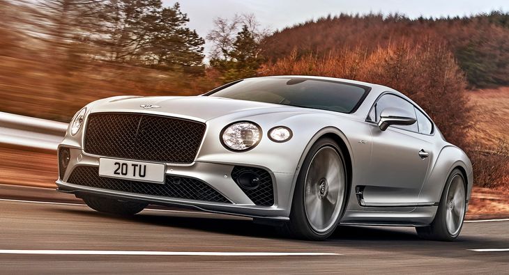 The new Bentley Continental GT Speed officially. This is how very fast luxury