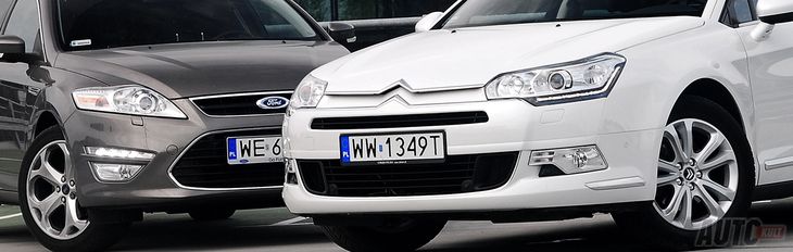 Citroën C5 Tourer 1,6 Thp Exclusive Vs. Ford Mondeo Kombi 1,6 Ecoboost Titanium - Francja Vs. Niemcy [Test Autokult.pl] | Autokult.pl