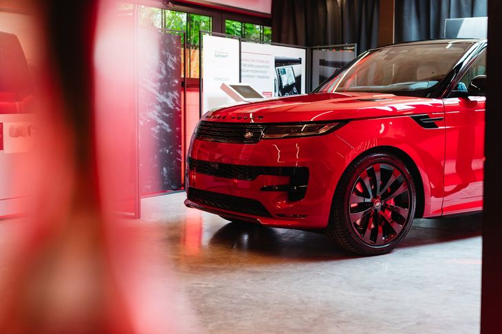 Range Rover Sport en el estreno polaco