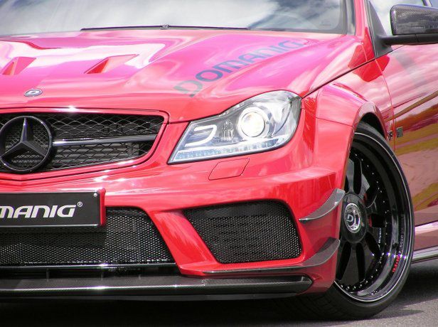 Czerwona Bestia Domanig C 63 Amg Coupe Black Series Track Pack 2012 Autokult Pl