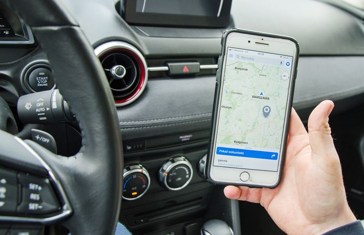 FREE car navigation on the phone. There is a big choice