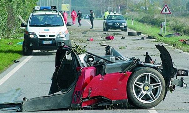 Wyścig ze śmiercią najszybsze wypadki świata Ferrari
