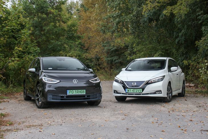 Test: Volkswagen Id.3 1St Vs Nissan Leaf - Pierwsze Takie Starcie Na Szczycie | Autokult.pl