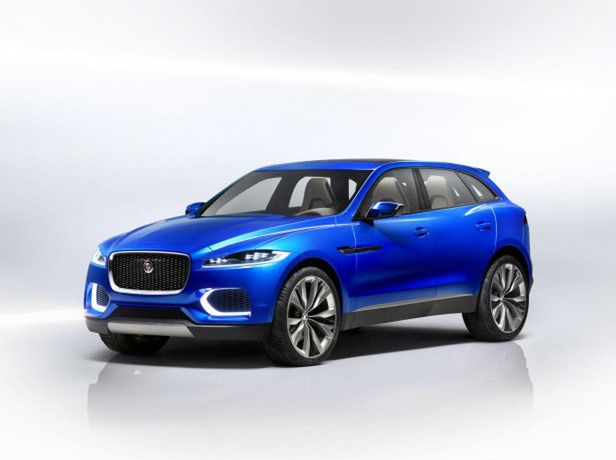 Концепция Jaguar C-X17 официально [Франкфурт 2013]