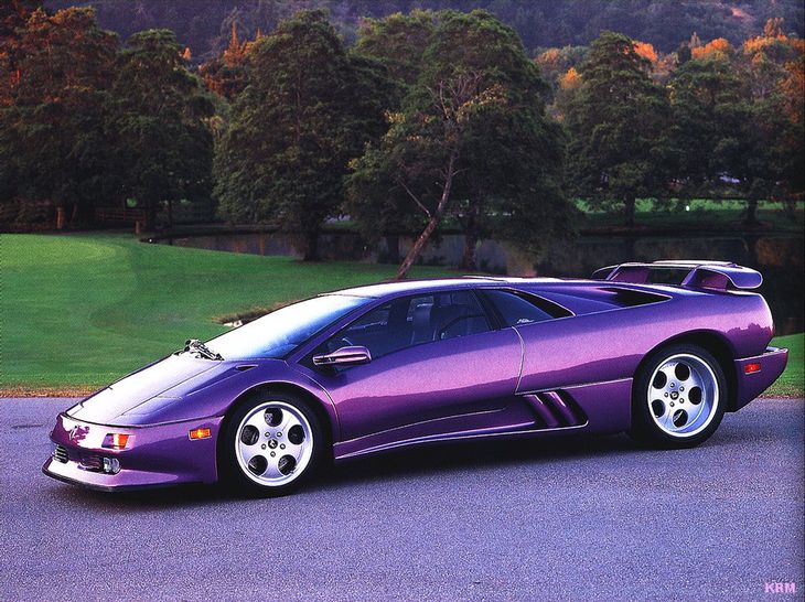Najszybsze seryjne auta lat 90tych Diablo