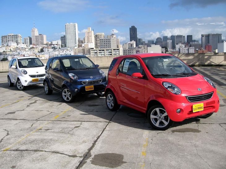 Wheego LiFe EV amerykańska podróbka Smart ForTwo