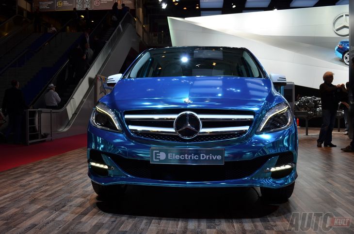 Mercedes Klasy B Electric Drive wciąż za mało [Paryż