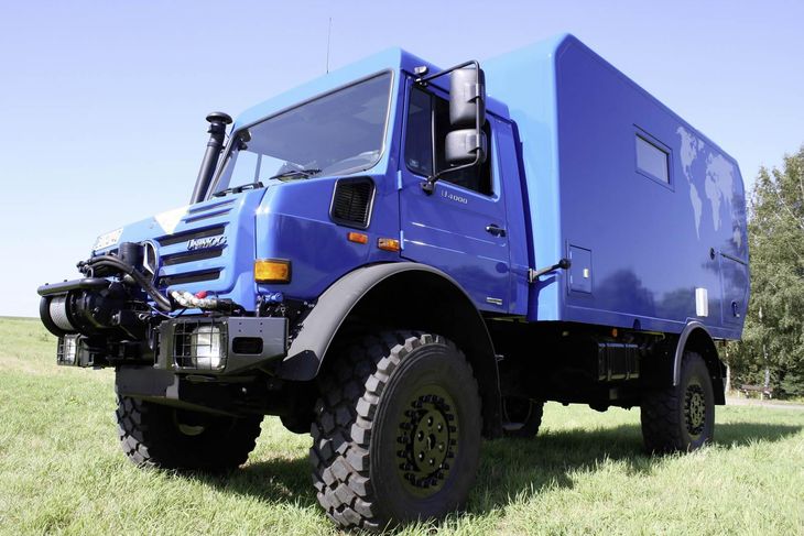 Unimog mercedes benz электромобиль