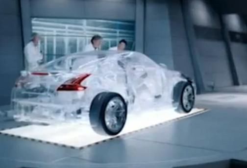 Zbudowali przezroczystego Nissana 370Z [wideo] Autokult.pl