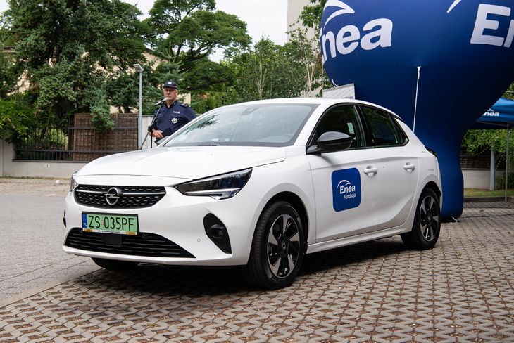 Opel Corsa-e zasili policyjne szeregi