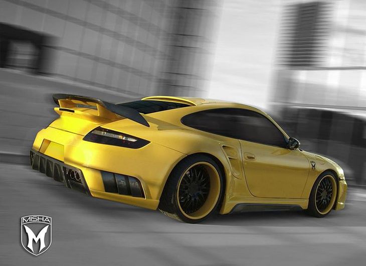 Wściekłe Porsche 911 Turbo od Misha Design Autokult.pl