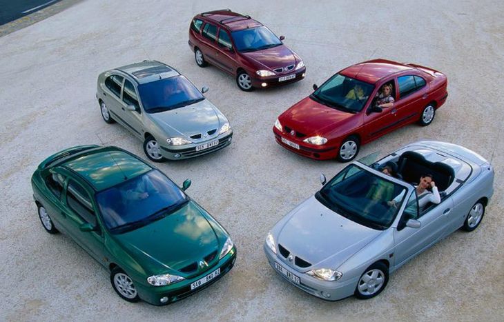 Renault Megane w łącznie 5 różnych wersjach nadwoziowych