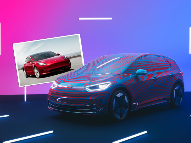 Volkswagen ID.3 vs Tesla Model 3 cena, zasięg