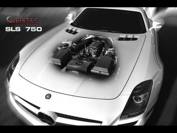 Самые мощные SLS - Weistec SL AMG 750 (2012)