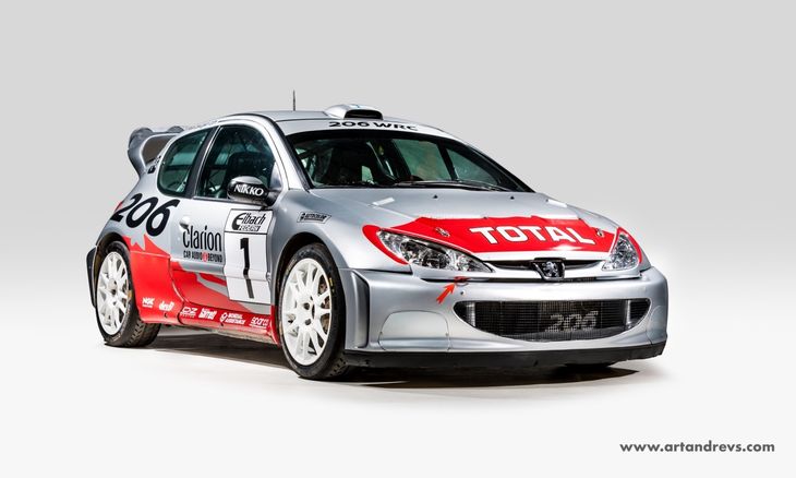 Rajdowy Peugeot 206 Wrc Z 2001 Roku Na Sprzedaz Jezdzil Nim Marcus Gronholm Autokult Pl