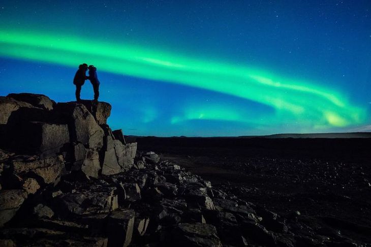 Fotograf Oświadczył Się Pod Osłoną Zorzy Polarnej Zdjęcia Z Tego