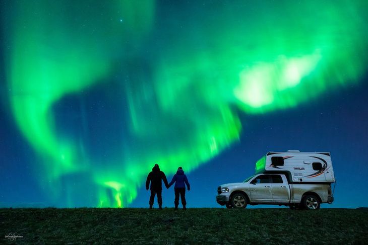 Fotograf Oświadczył Się Pod Osłoną Zorzy Polarnej Zdjęcia Z Tego