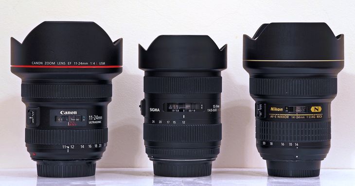 © Jarosław Brzeziński
Canon EF 11-24 mm f/4L USM, Sigma 12-24 mm f/4,5-5,6 II DG HSM, AF-S Nikkor 14-24 mm f/2,8G ED.
Pełna rozdzielczość