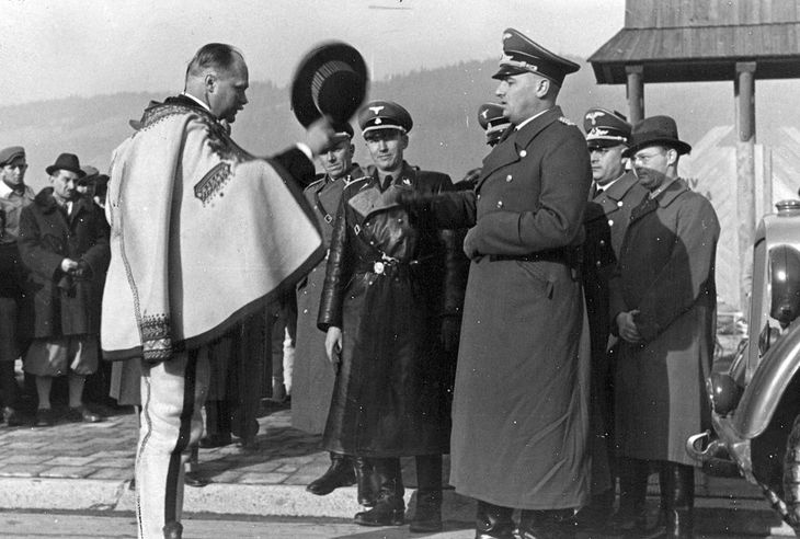 Wizyta Hansa Franka w Zakopanem, 12 listopada 1939 r.