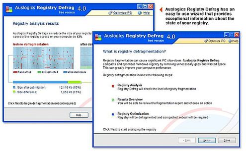 Auslogics Registry Defrag 14.0.0.3 free instal