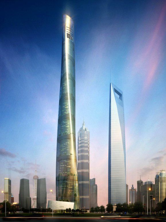 Zakr  cona wie  a Shanghai Tower b  dzie najwy  sza Chinach Gad  etomania pl