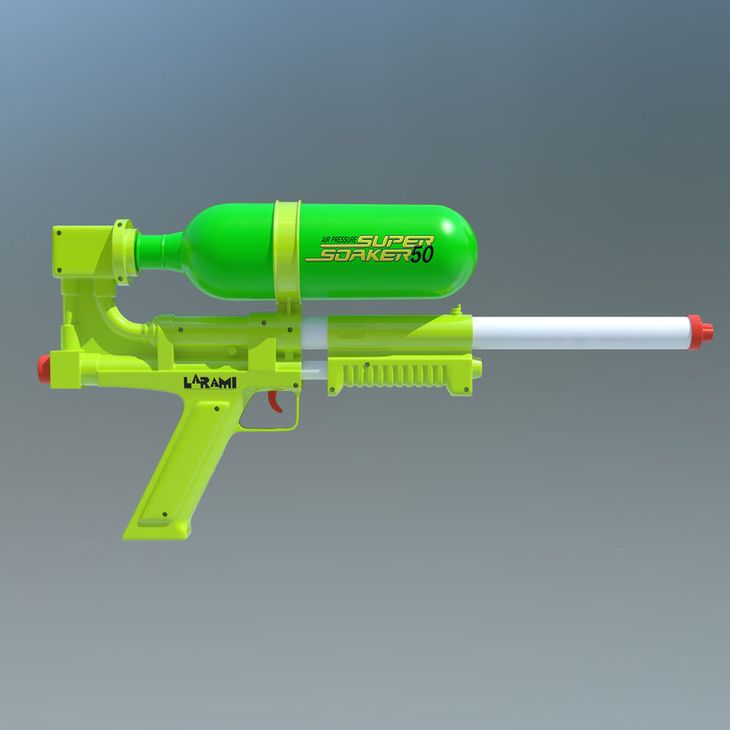Super Soaker 50 - the first model of a long line of water guns