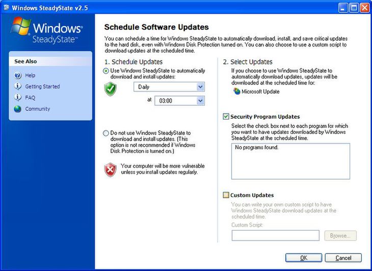 Install Steadystate Windows 7