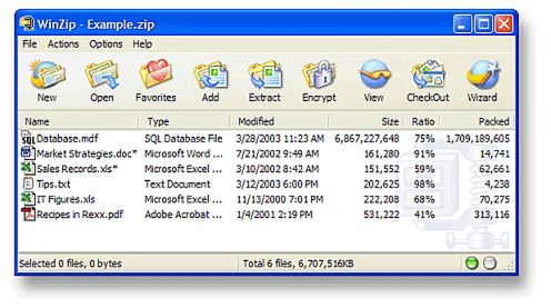 old version of winzip for mac