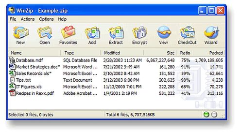 older version of winzip for mac